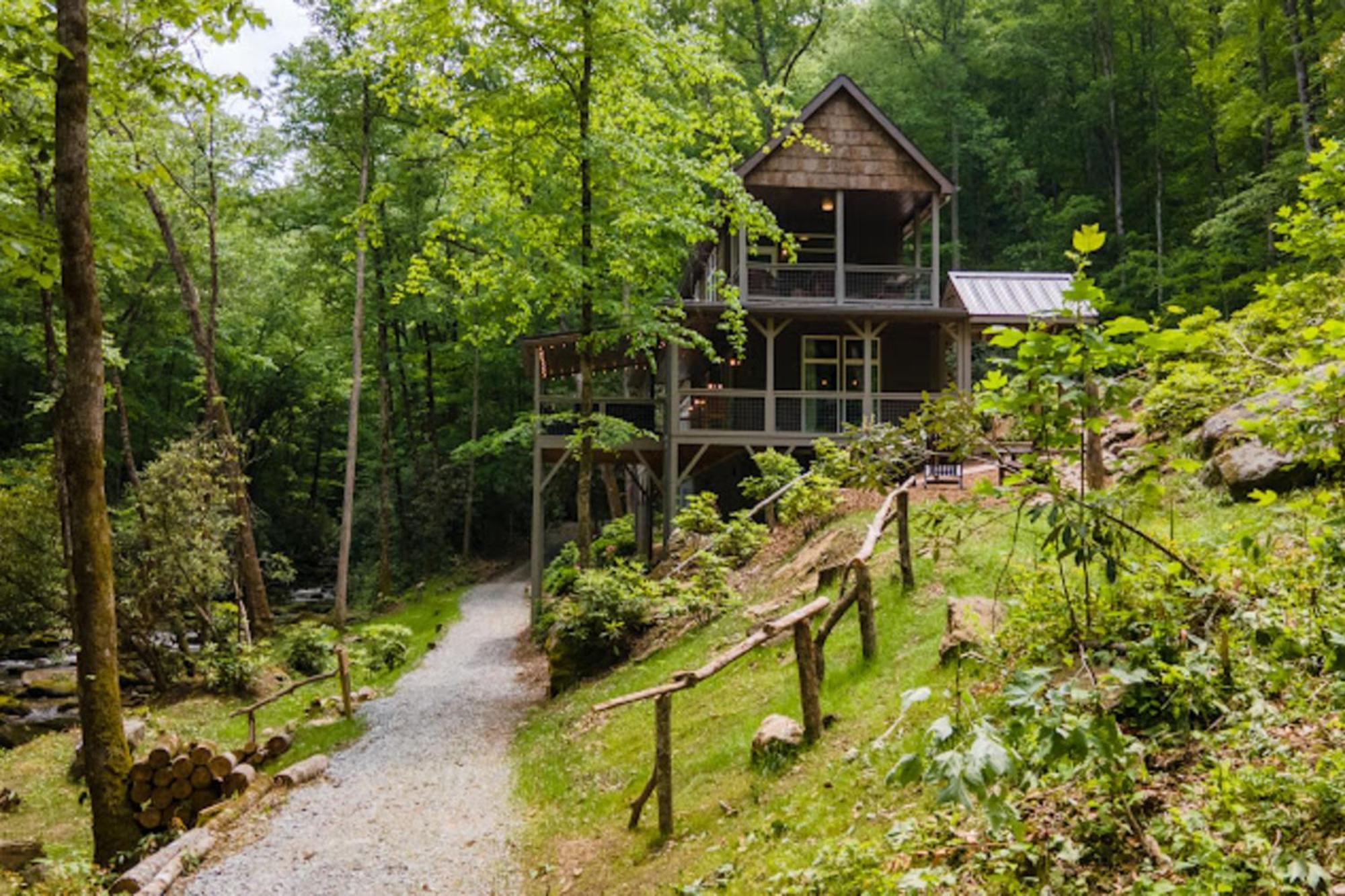 Creel Lodge At Middle Creek Otto Extérieur photo